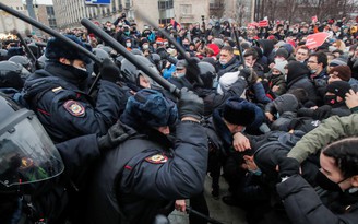 Mỹ tố Nga 'thô bạo' với người biểu tình ủng hộ ông Navalny