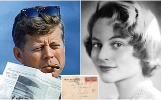 Đấu giá thư của cố Tổng thống Mỹ John Kennedy viết cho tình nhân sau khi cưới vợ