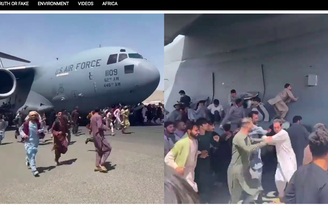 Phát hiện thi thể trong càng đáp máy bay di tản từ Afghanistan