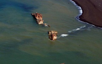Xác tàu đắm từ Thế chiến 2 nổi lên hàng loạt do hoạt động núi lửa tại Nhật