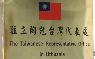Tổng thống Lithuania nói dùng tên văn phòng đại diện Đài Loan là 'sai lầm'