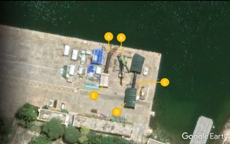 Lộ hình ảnh tàu lặn tự hành của Trung Quốc tại Tam Á