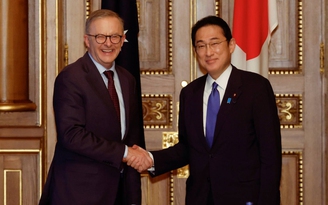 Lãnh đạo Nhật-Úc sắp ra tuyên bố chung về hợp tác an ninh