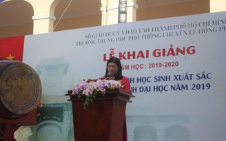Trường THPT chuyên Lê Hồng Phong có hiệu trưởng mới