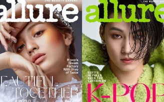 Jihyo (TWICE) và JB (GOT7) ấn tượng trên bìa tạp chí Mỹ Allure