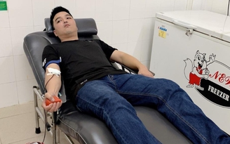 3 chiến sĩ công an kịp hiến máu cực hiếm cứu người