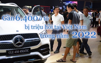 Năm 2022, gần 6.400 ô tô tại Việt Nam ‘lãnh án’ triệu hồi, Mercedes chiếm đa số