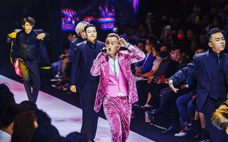 Rapper Binz “màu hường phấn” chứng minh đẳng cấp thời trang thời thượng