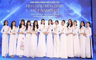 Miss Peace Vietnam 2022 không sử dụng tên gọi 'Hoa hậu Hòa bình Việt Nam' nữa