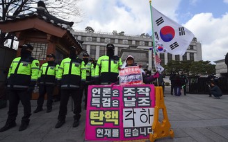 Hàn Quốc siết chặt an ninh trước giờ ra phán quyết về tổng thống
