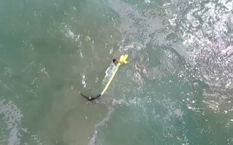 UAV cứu 2 thiếu niên bị đuối nước ở Úc