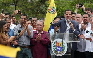 Phe đối lập Venezuela công bố thư mời Mỹ can thiệp quân sự
