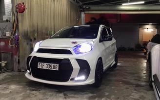 KIA Morning độ phong cách nổi bật tại TP.HCM