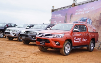 Toyota Hilux bán chạy tại Thái Lan nhưng bét bảng ở Việt Nam