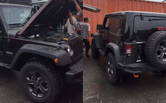 'Hàng hiếm' Jeep Wrangler 2 cửa số sàn về Việt Nam
