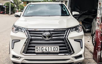 Rộ phong trào 'lên đời' Toyota Fortuner thành Lexus LX570