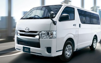 Mazda Bongo Brawny 2019 có kiểu dáng giống hệt Toyota Hiace cũ