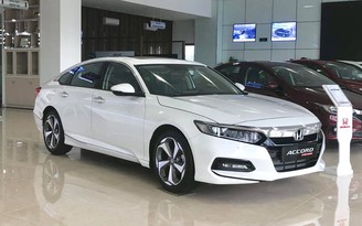 Honda Accord vượt mặt Mazda6 và Kia Optima tại Việt Nam