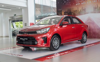Kia Soluto lần đầu lọt top 10 xe bán chạy nhất Việt Nam
