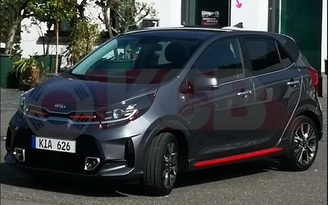 Kia Morning 2021 lộ ảnh chạy thử trên đường phố