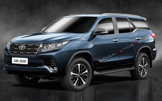 Lộ thiết kế Toyota Fortuner 2021