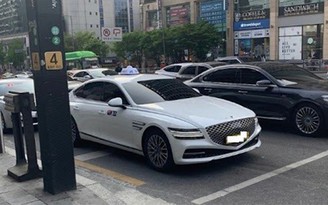 Genesis G80 làm xe taxi hạng sang ở Hàn Quốc