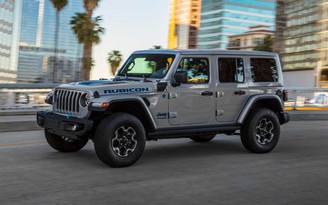 Jeep Wrangler 4xe 2021 dùng động cơ Hybrid đi off-road