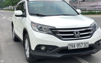 Honda CR-V 2.0 đời 2013 rao giá 600 triệu đồng tại Việt Nam
