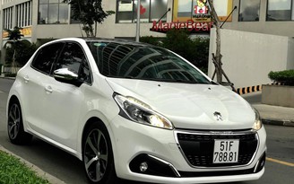 Xe Pháp Peugeot 208 giá hơn 500 triệu đồng sau 4 năm sử dụng