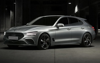 Lộ diện Genesis G70 Shooting Brake: xe sang dáng wagon