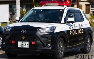 Toyota Raize được sử dụng làm xe cảnh sát