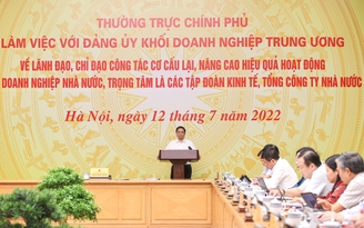 Thủ tướng: 'Doanh nghiệp Nhà nước phải hiệu quả ngang tầm nguồn lực đang nắm giữ'