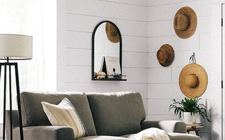 Những mẫu gương sang trọng có giá đỡ sẽ cho bạn thêm không gian để đồ Những mẫu gương sang trọng có giá đỡ sẽ cho bạn thêm không gian để đồ