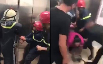 Phá cửa thang máy cao ốc cao cấp trên đường Lê Duẩn, cứu 21 người mắc kẹt