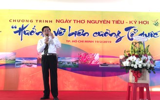 Sôi nổi ngày thơ Việt Nam “Hướng về biên cương Tổ quốc” tại TP.HCM