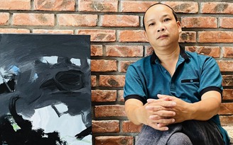 Những chuyển động không ngừng trong hội họa trừu tượng của họa sĩ Trần Vĩnh Thịnh