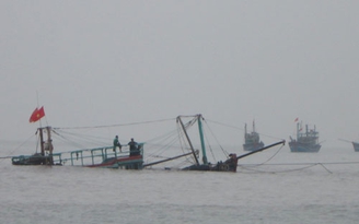 Hai anh em ruột mất tích trên biển