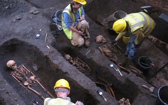 Phát hiện 1.300 bộ xương thời trung cổ