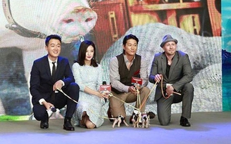 Triệu Vy dắt heo ra mắt 'Khuấy đảo Hollywood'