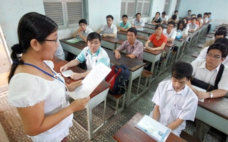 Một cụm thi có 6 lãnh đạo của 6 đơn vị
