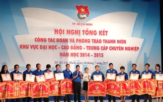 T.Ư Đoàn tặng cờ thi đua 4 trường ĐH-CĐ xuất sắc
