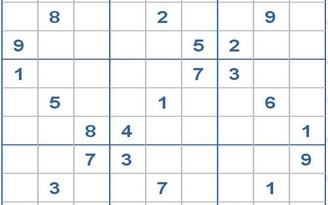 Mời các bạn thử sức với ô số Sudoku 3142 mức độ Khó