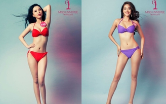 Thí sinh Hoa hậu Hoàn vũ Việt Nam 2015 khoe dáng nuột với bikini