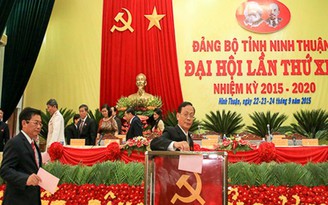 Bí thư Tỉnh ủy Ninh Thuận và Cà Mau tái đắc cử