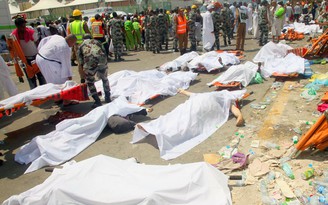 Giẫm đạp kinh hoàng ở Mecca, 717 người chết