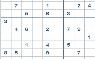 Mời các bạn thử sức với ô số Sudoku 3198 mức độ Khó