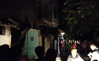 Nổ bình gas, 3 nhà sập, 1 người tử vong