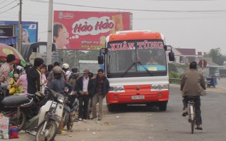 Xe khách Quảng Nam đi TP.HCM được tăng 60% giá cước dịp tết