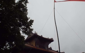 Tái hiện lễ dựng cây nêu ngày tết tại Đại Nội, Huế
