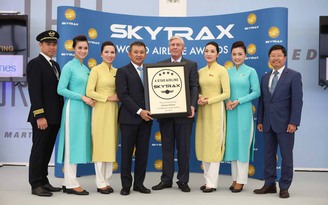 Vietnam Airlines nhận chứng chỉ Hãng hàng không quốc tế 4 sao